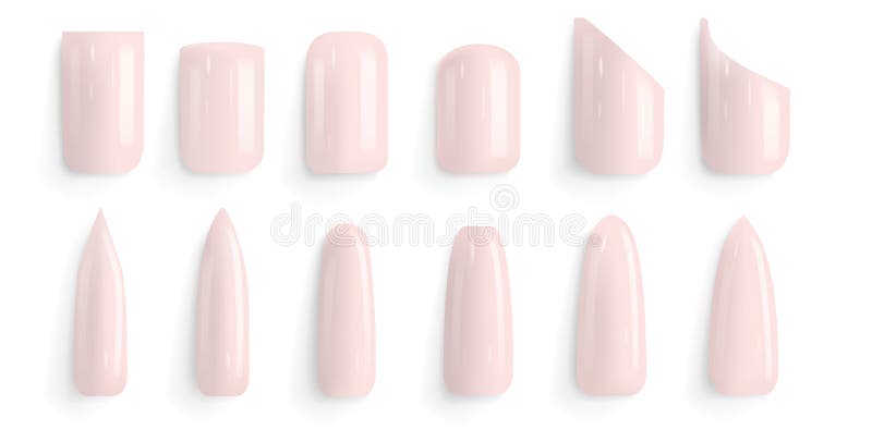 different type of acrylic nails shapes different type of acrylic nails shapes
