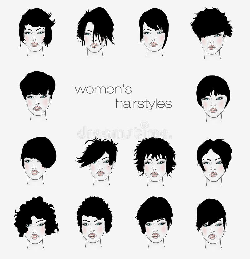 Female Hair Styles Stock Illustrations – 1,109 Female Hair Styles Stock  Illustrations, Vectors & Clipart - Dreamstime