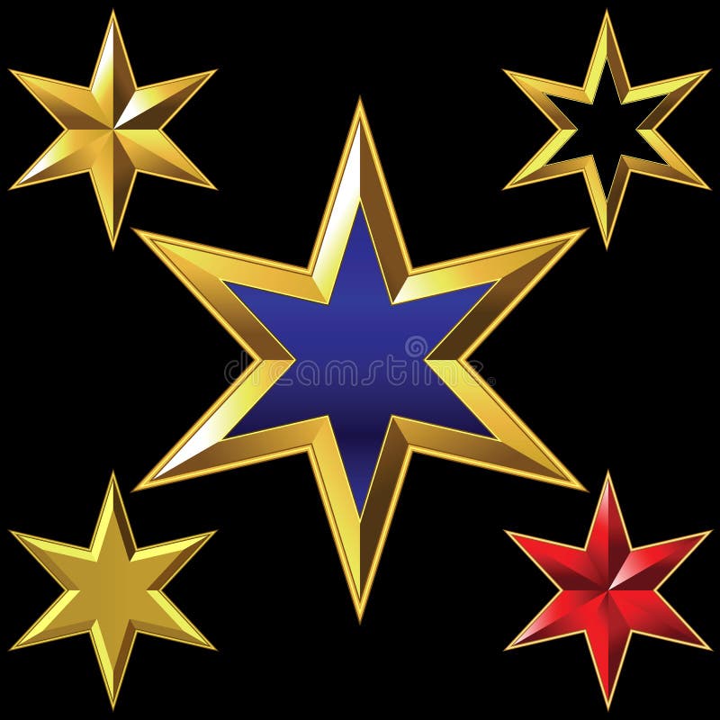 6 Point Star Logo