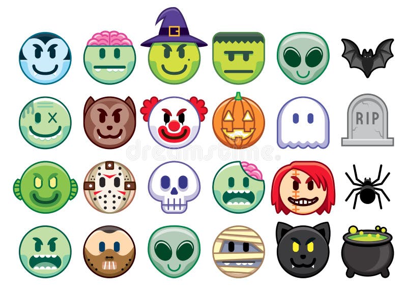 hoeveelheid verkoop bellen uitzetten Halloween Emojis Stock Illustrations – 176 Halloween Emojis Stock  Illustrations, Vectors & Clipart - Dreamstime