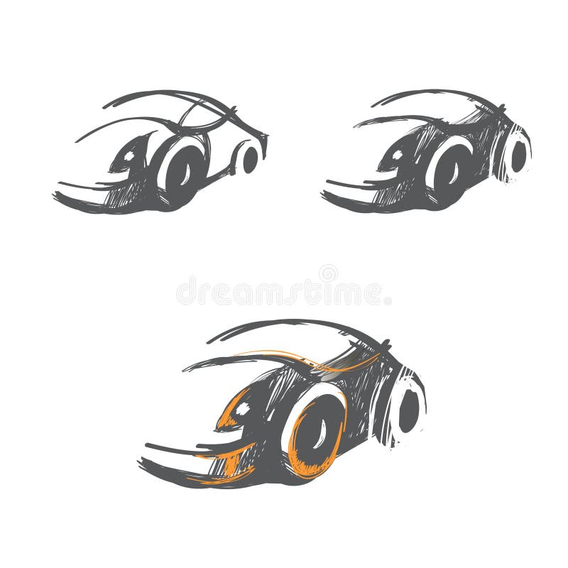 Easy How to Draw Cartoon Car Tutorial and Car Coloring Page