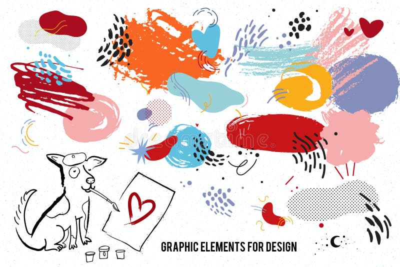 Dog Paint Splatter Stock Illustrations – 63 Dog Paint Splatter Stock