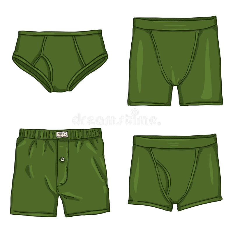 Mens underwear stock vector. Illustration of wear, underwear - 12980360