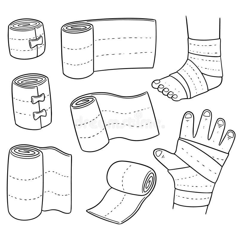 Dressing Bandage Stock Illustrations – 458 Dressing Bandage Stock