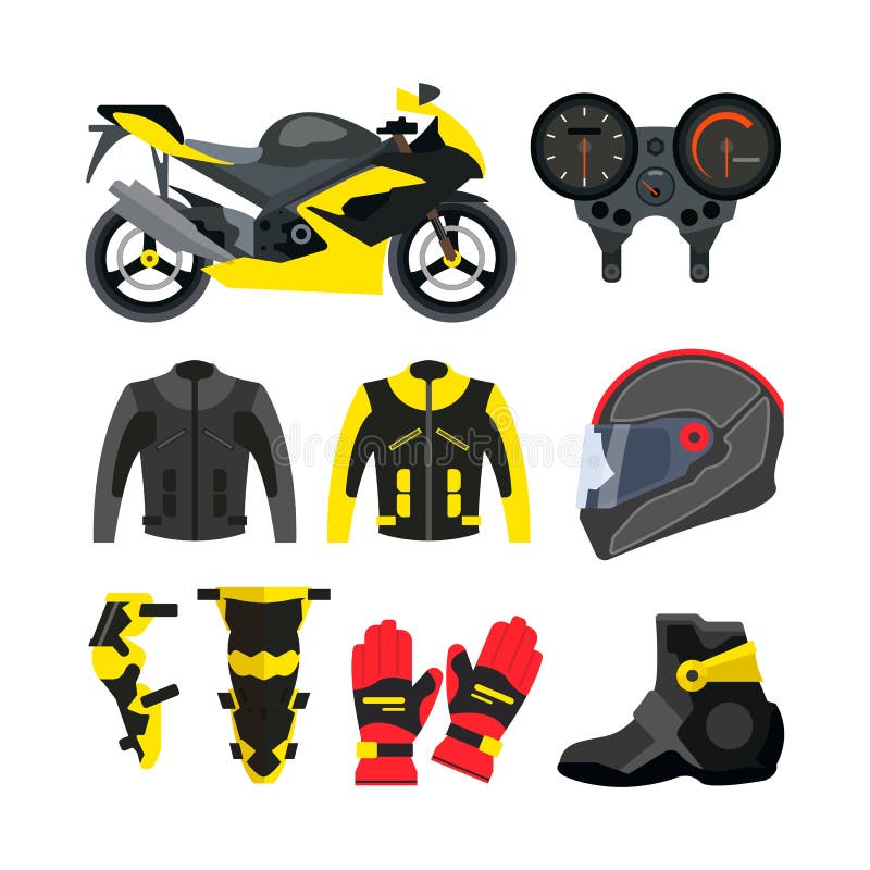 20,288 Motorcycle Accessories Images, Stock Photos, 3D objects, & Vectors