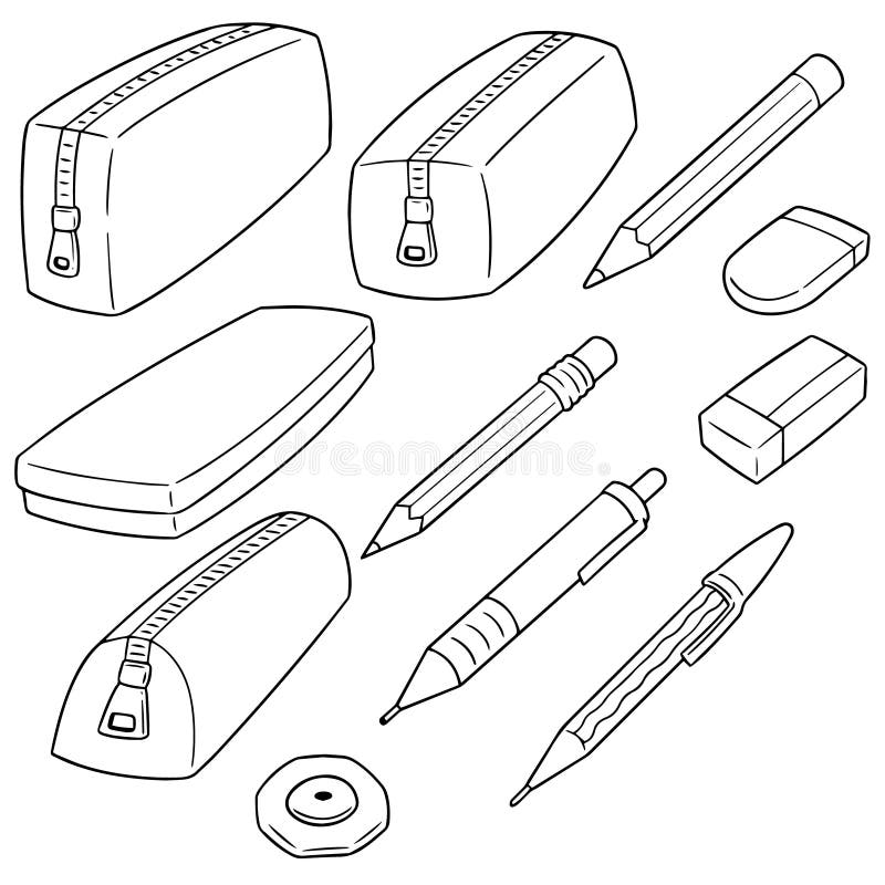 Pencils Case Stock Illustrations – 946 Pencils Case Stock Illustrations,  Vectors & Clipart - Dreamstime