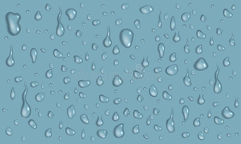 Download Vector Set Of Realistic Water Drops And Splash Different Sizes Mockup For Background Condensation Of Rain Banner For Design Stock Vector Illustration Of Collection Clear 113683956