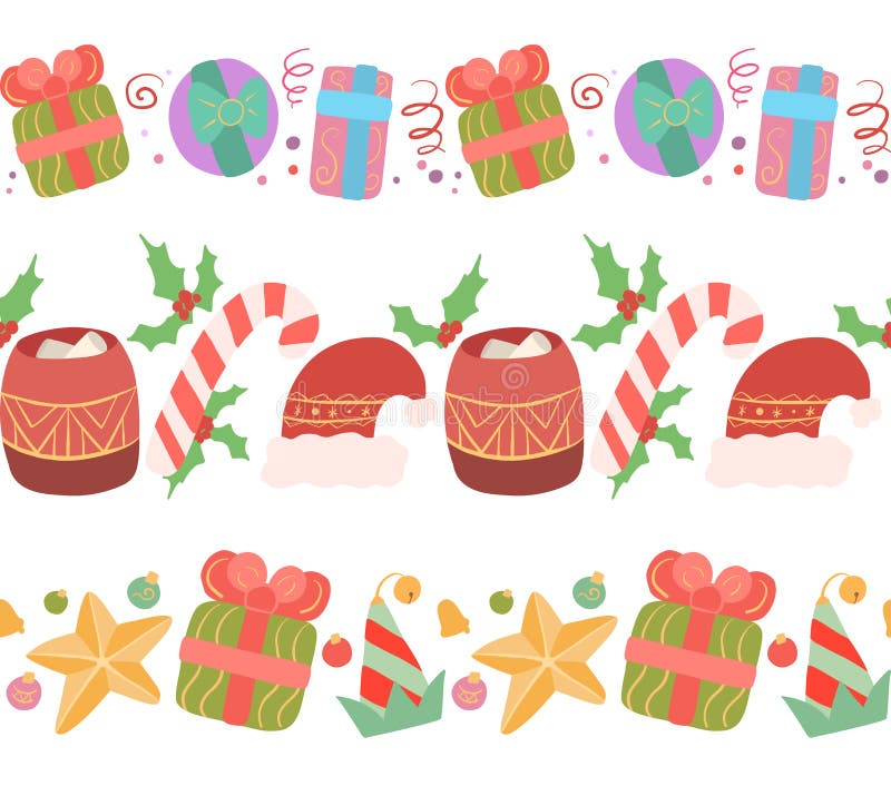 holiday cookie border clip art