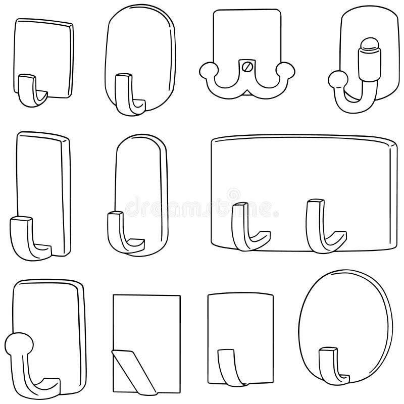 Wall Hooks Coats: Over 914 Royalty-Free Licensable Stock Illustrations &  Drawings