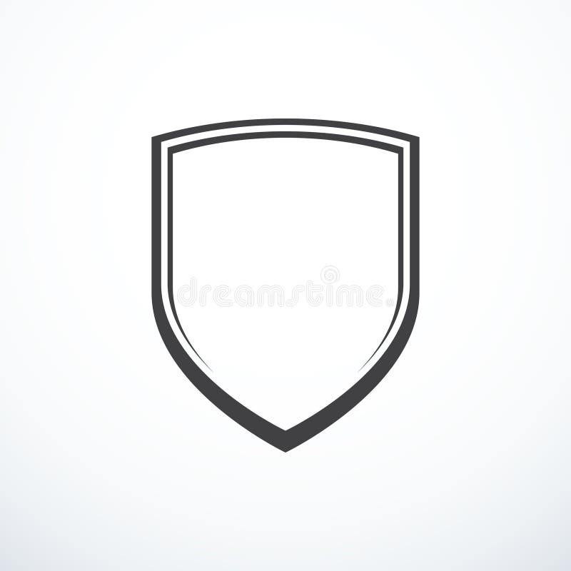 Vector shield icon vector illustration