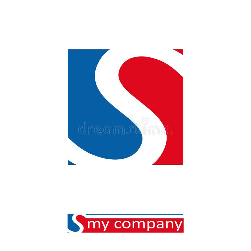 Vector sign letter S stock illustration. Illustration of font 109301496