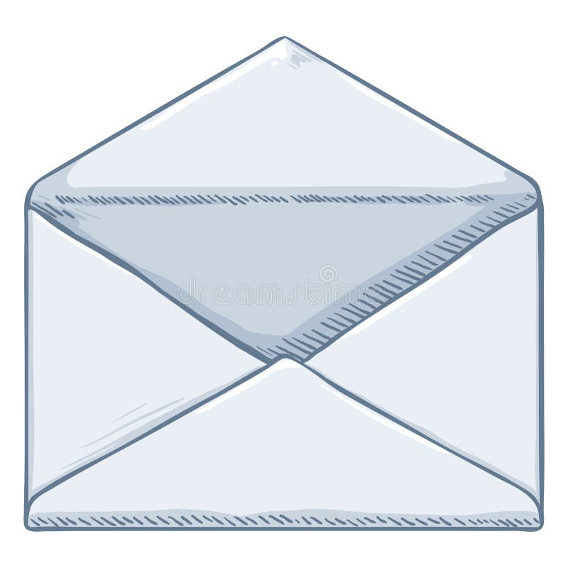 Vector Single Cartoon Blank White Envelope Stock Vector - Illustration of email, notification: 89428625 Vector Single Cartoon Blank White Envelope Stock Vector - Illustration of email, notification: 89428625