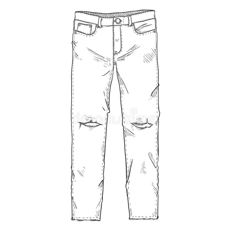 Ripped Jeans Stock Illustrations – 299 Ripped Jeans Stock Illustrations ...