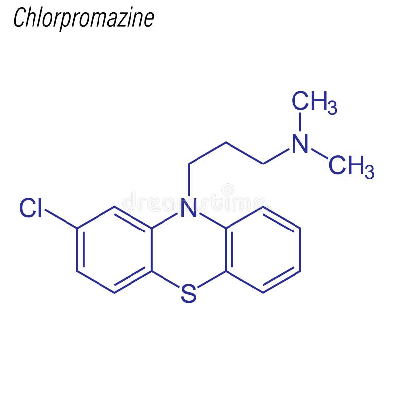 Хлорпромазин относится к группе. Скелетные формулы. Хлорпромазин. Хлорпромазин структурная формула. Chlorpromazine.