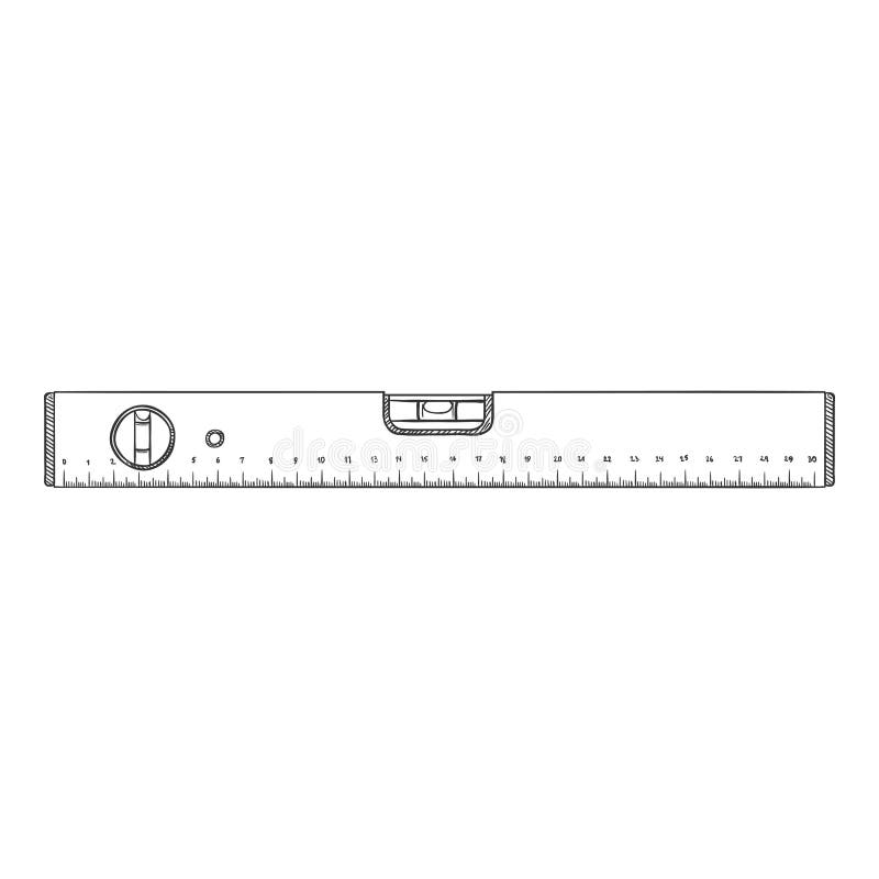 Vector Sketch Building Level Stock Vector Illustration Of Equipment Design