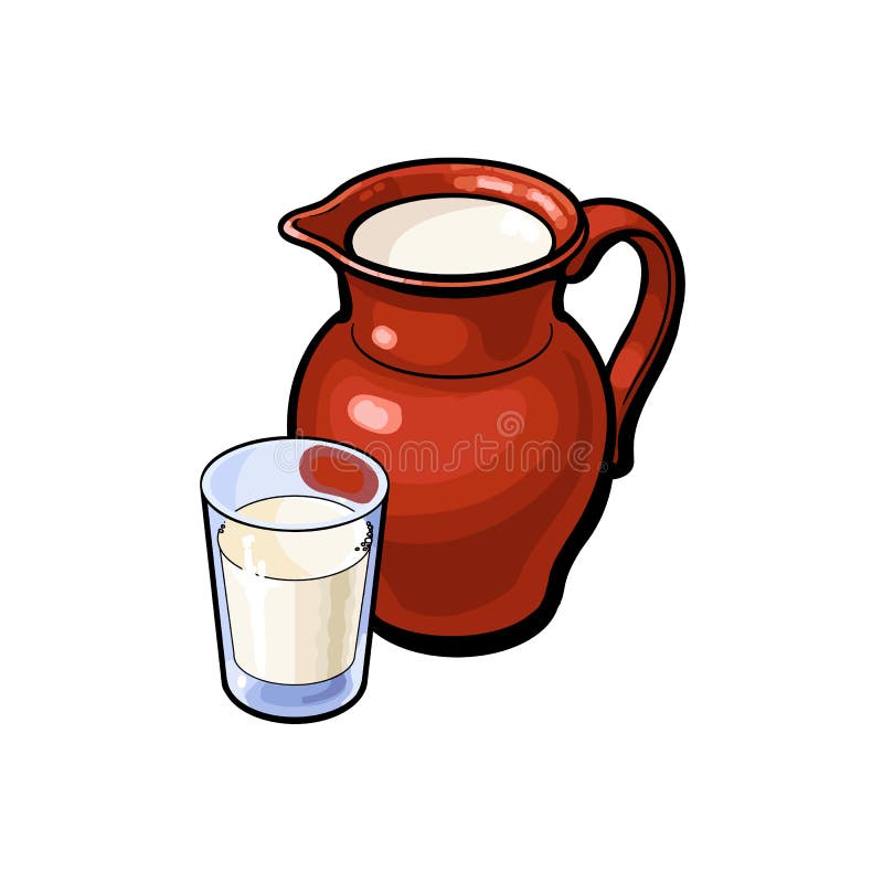 Realistic ceramic ware kettle for making tea milk Vector Image