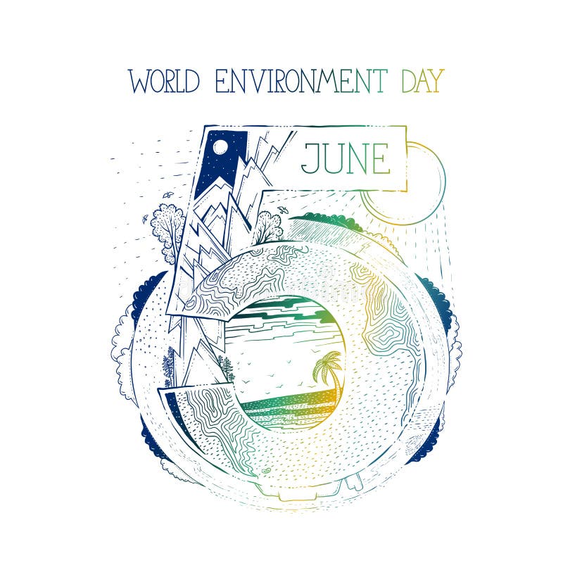 How to draw world environment day poster, Save trees drawing easy with  pencil | World environment day posters, Easy drawings, Tree drawing