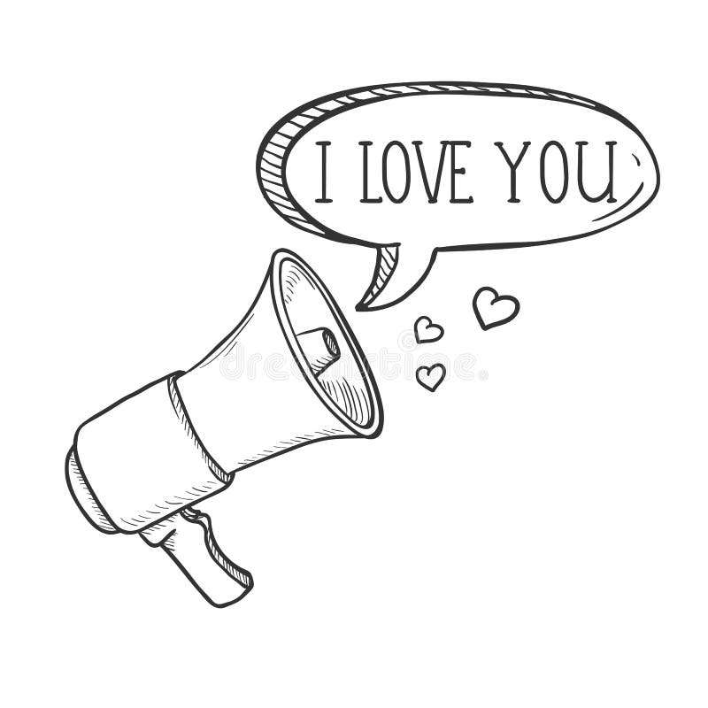 I Love You Sketch Stock Illustrations 2 166 I Love You Sketch Stock Illustrations Vectors Clipart Dreamstime