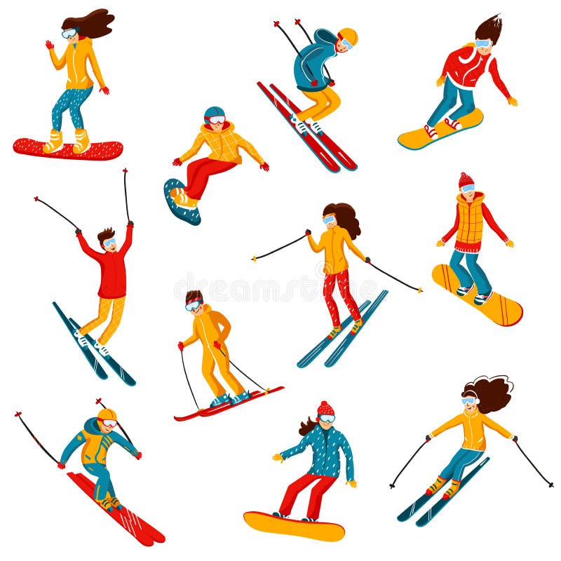 Featured image of post Free Cartoon Images Of Skiing Stock photos of cartoons without registration