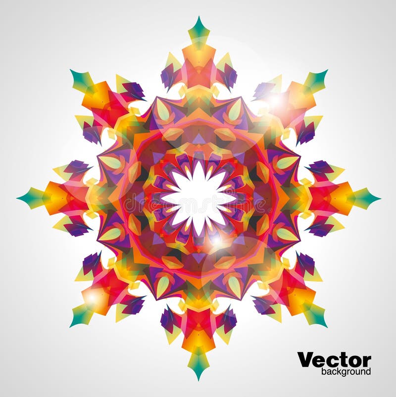 Vector snowflake