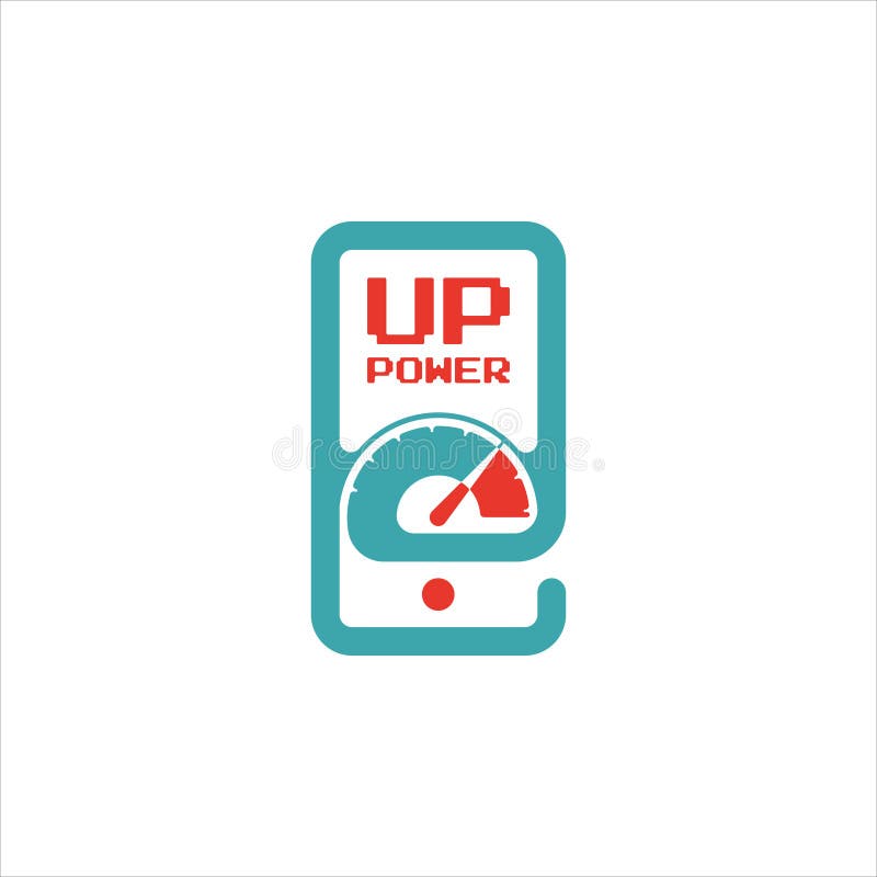 Vector Speed Test Smartphone Icon Stock Vector Illustration Of Power Circle