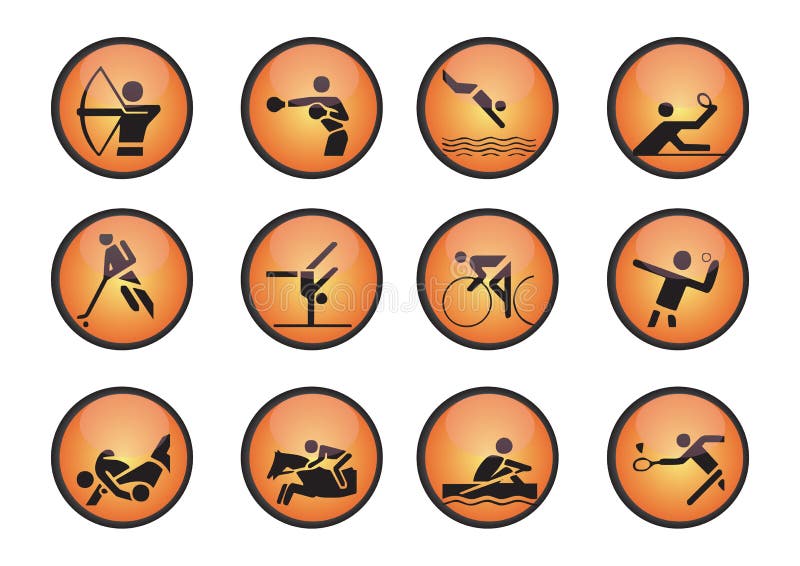 Vector Sports Icons Stock Illustrations – 34,994 Vector Sports