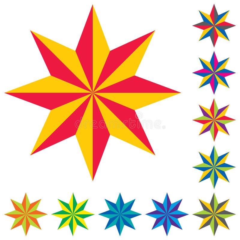 Vector Star logos