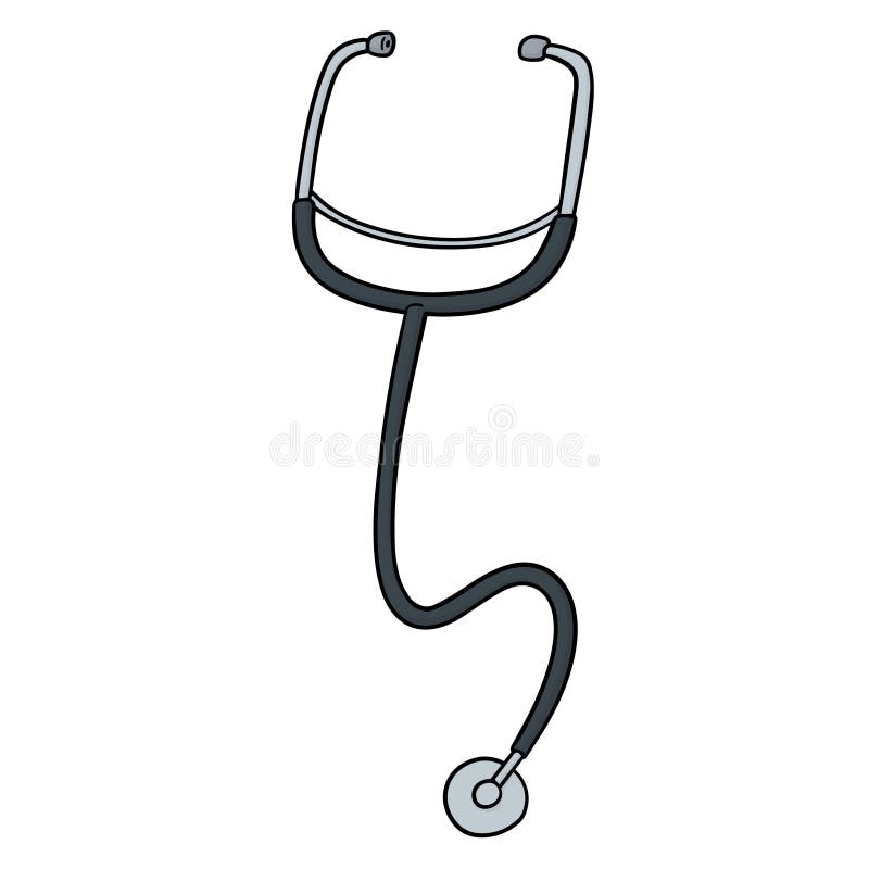 Vector of stethoscope stock vector. Illustration of collection 120398627