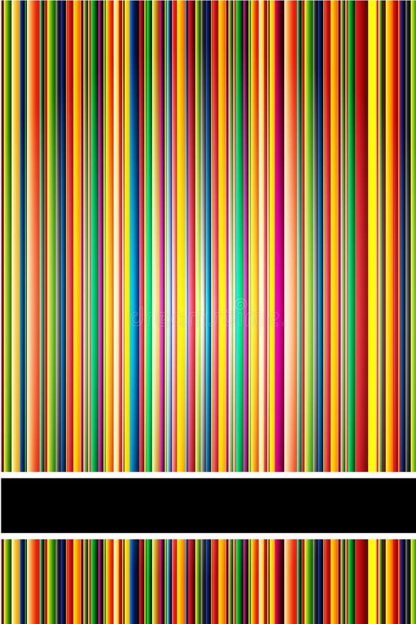 Vector stripe background/cover stock illustration