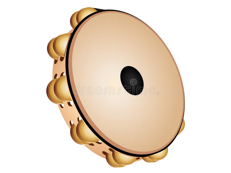 Vector Tambourine stock vector. Illustration of icon 92043119