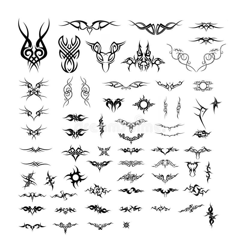 Vector tattoos - Tribal and Celtic