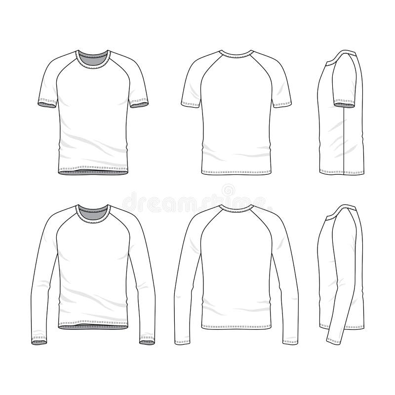 Womens Ringer Tshirt Design Template Stock Illustration - Download Image  Now - Arts Culture and Entertainment, Black Color, Blank - iStock