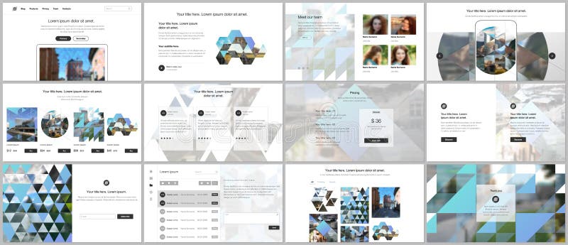 Vector Templates for Website Design, Presentations, Portfolio ...