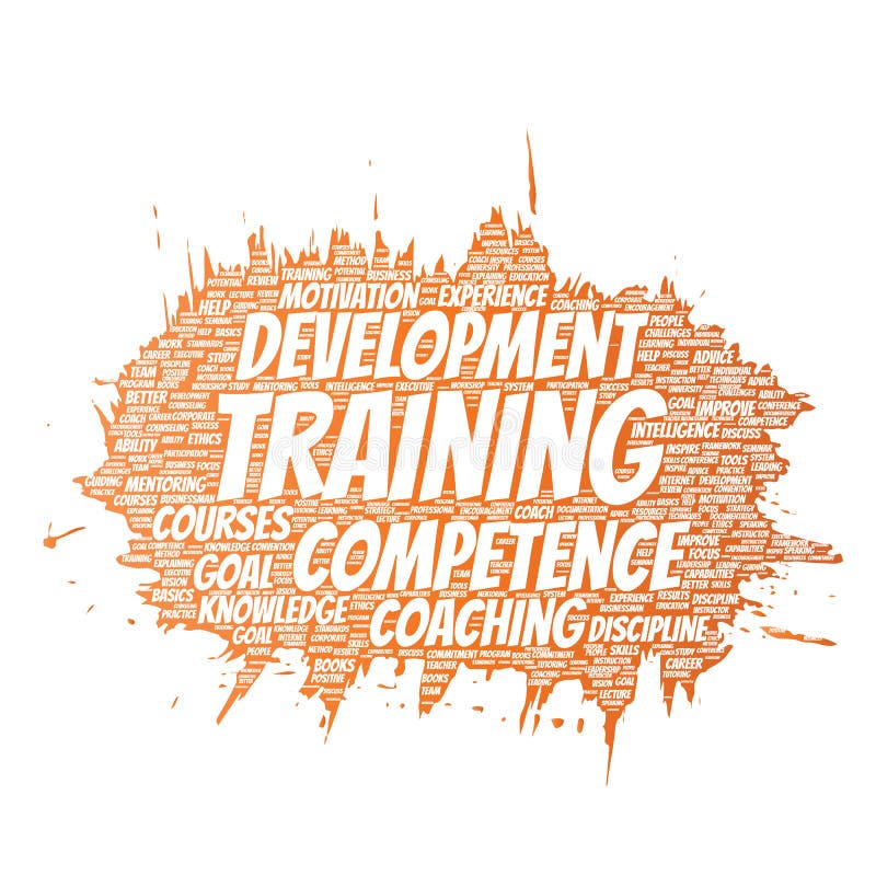 Vector training, coaching or learning, study vector illustration