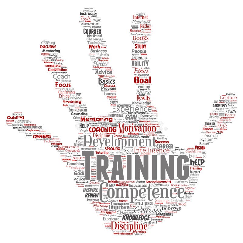 Vector training, coaching learning, study vector illustration