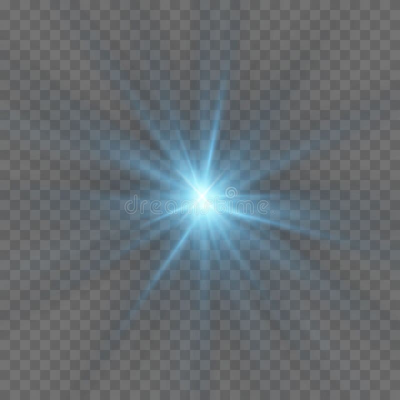 Sunlight Special Lens Flare Light Effect Stock Illustration