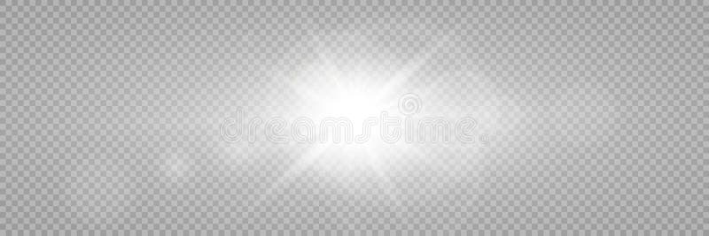 Vector transparent sunlight special lens flare light effect. Stock royalty free vector illustration. PNG.