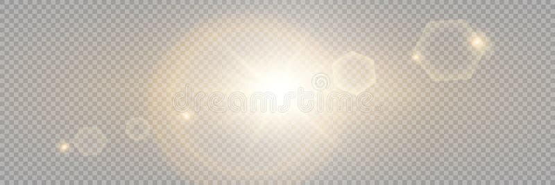 Vector transparent sunlight special lens flare light effect. Stock royalty free vector illustration. PNG.