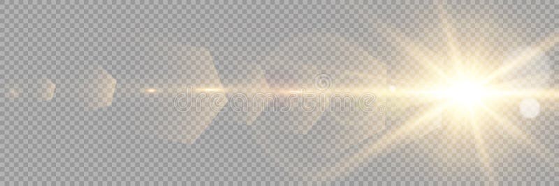 Vector transparent sunlight special lens flare light effect. Stock royalty free vector illustration. PNG.