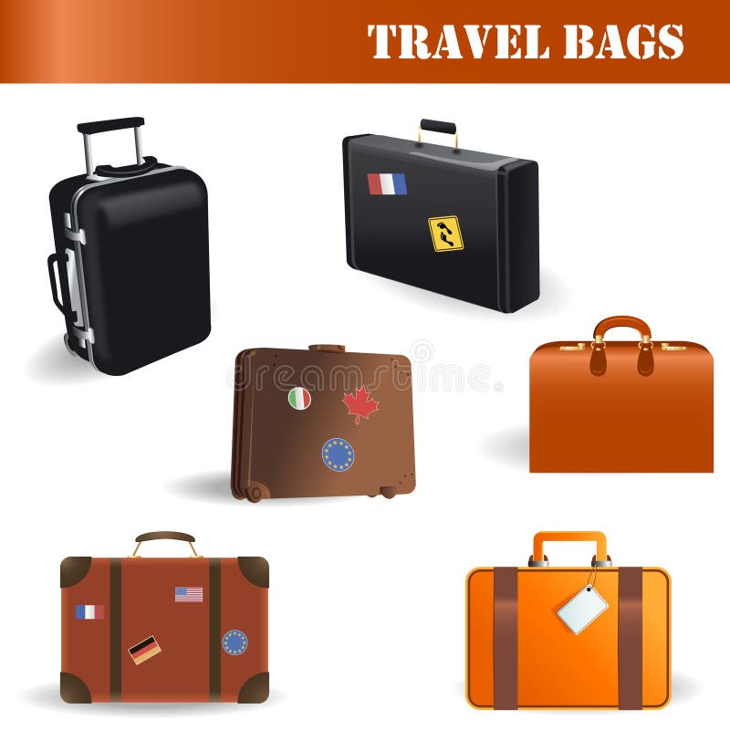 Travel Bags Stock Illustrations – 10,323 Travel Bags Stock ...