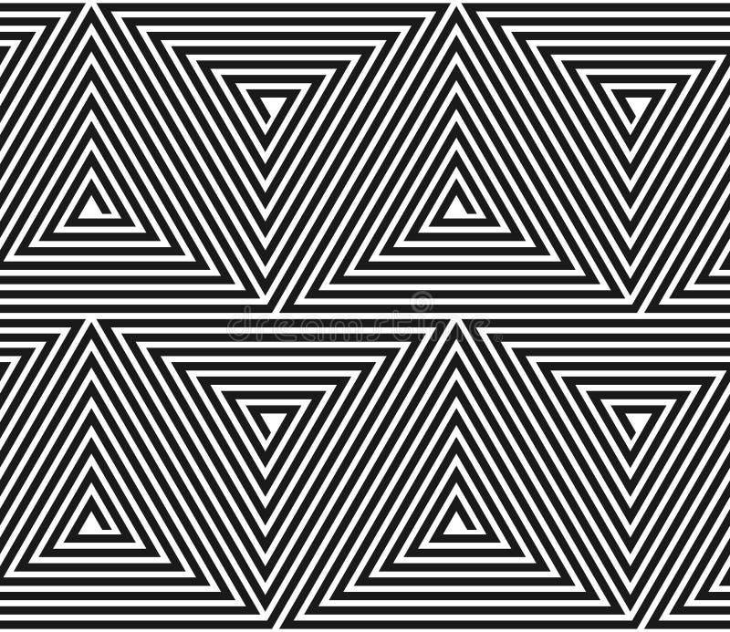 Vector triangular geometric pattern. vector illustration