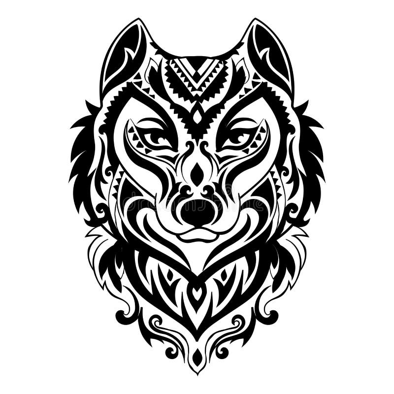 95 Best Tribal Lone Wolf Tattoo Designs  Meanings 2019
