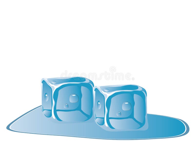 Modestly Priced Premium Premium Vector Two ice cubes in water