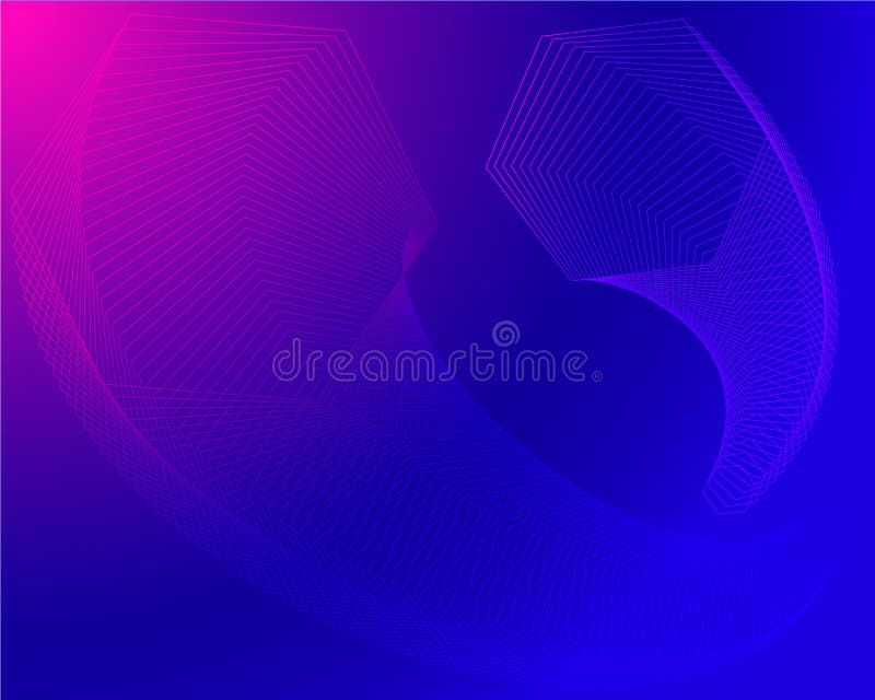 Vector técnico de las transiciones hexagonales elegantes brillantes modernas geométricas en púrpura rosada azul libre illustration Vector técnico de las transiciones hexagonales elegantes brillantes modernas geométricas en púrpura rosada azul libre illustration