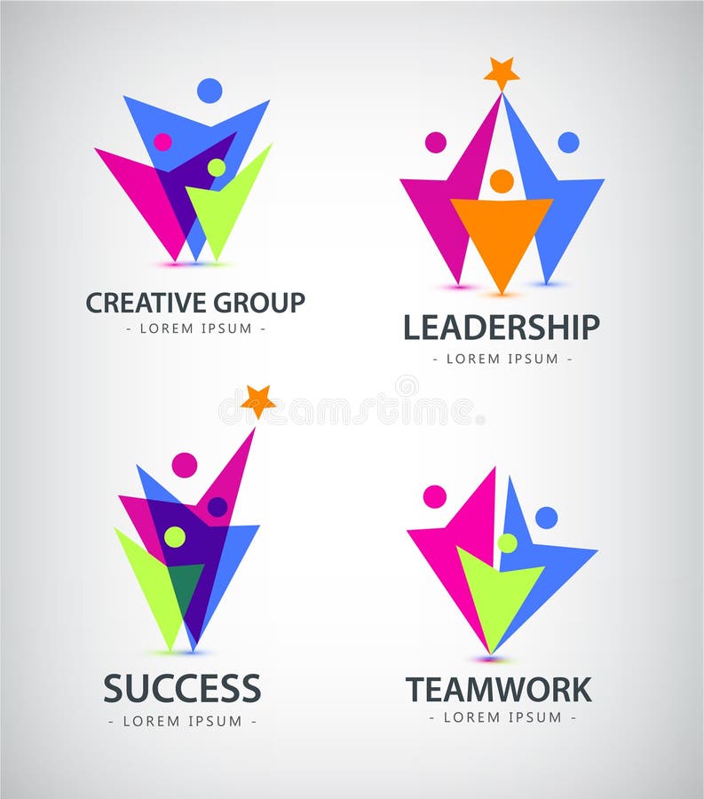Vector uma família estilizada sumário de 3, ícone da ligação da equipe, logotipo, sinal ilustração royalty free Vector uma família estilizada sumário de 3, ícone da ligação da equipe, logotipo, sinal ilustração royalty free