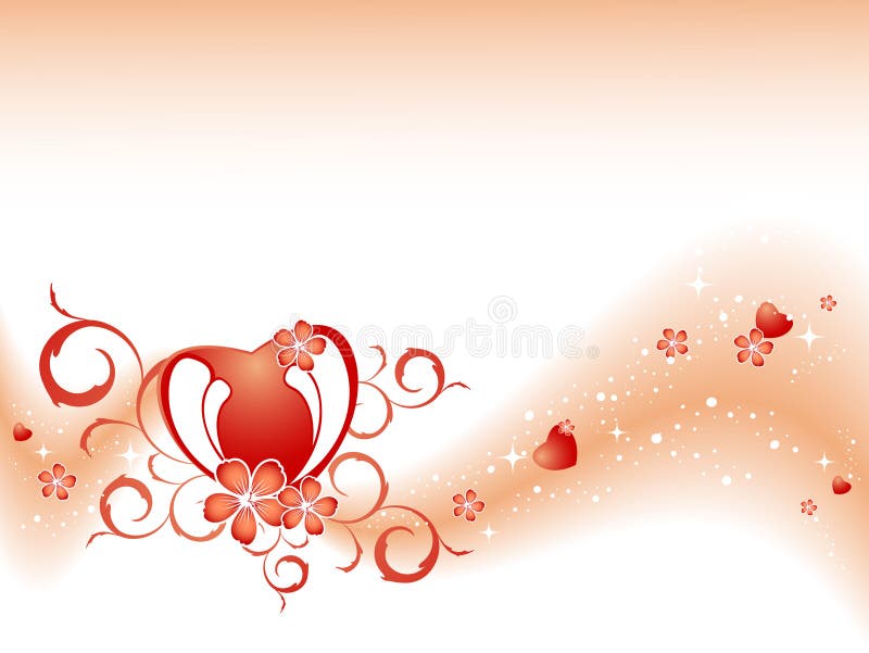 Vector Valentine background