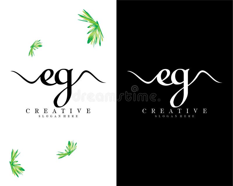 Vector van het logo van de creatieve brief