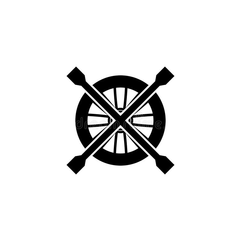 Vector Vehicle Wheel and Key To Unlock Vehicle Wheel. White Background