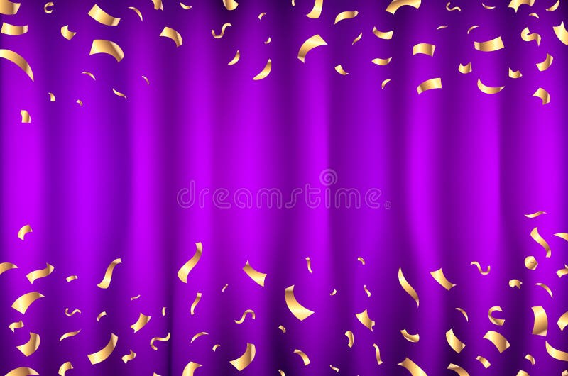 purple and gold