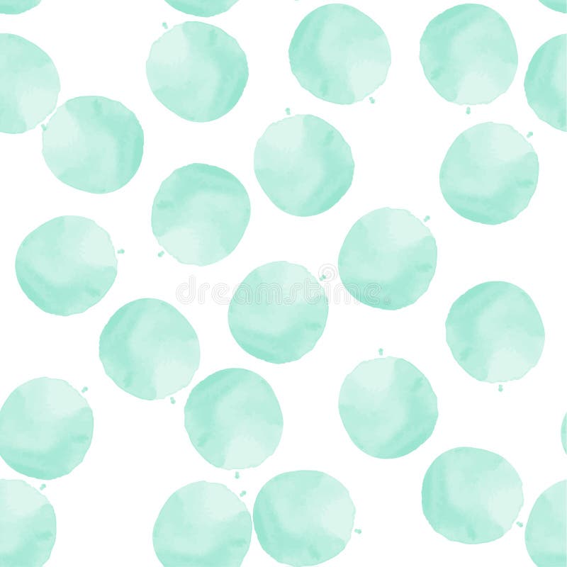 Download Vector Watercolor Circles Seamless Pattern Stock Vector ...